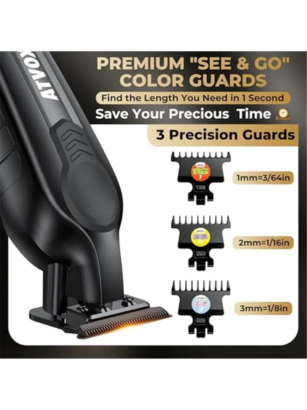 Hair Trimmer for Men, Trimmers for Barbers, Zero Gapped T Liners Clippers